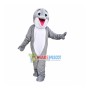 Gray Dolphin Mascot Costume 