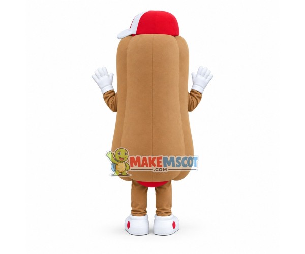 Professional Hot Dog Mascot Costume Professional Hot Dog Mascot Costume
