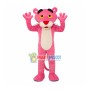 Cartoon Pink Panther Mascot Costume 