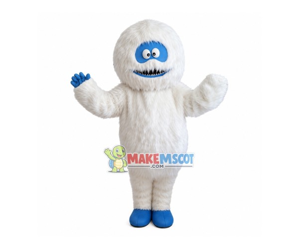 Yeti Snowman Mascot Costume Yeti Snowman Mascot Costume