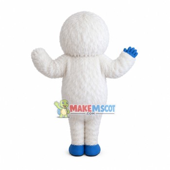 Yeti Snowman Mascot Costume