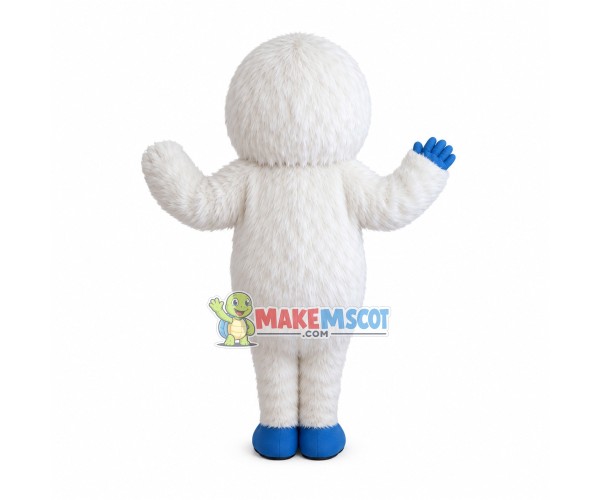 Yeti Snowman Mascot Costume Yeti Snowman Mascot Costume