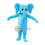 Cartton Blue Elephant Mascot Costume