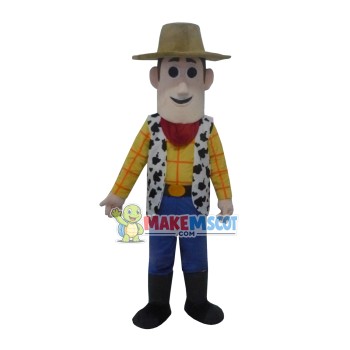 Adult Size Toy Story Character Cowboy Woody Mascot Costume Cartoon Mascots for Party Fancy Dress