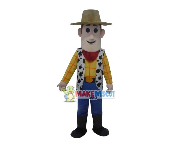 Adult Size Toy Story Character Cowboy Woody Mascot Costume Cartoon Mascots for Party Fancy Dress Adult Size Toy Story Character Cowboy Woody Mascot Costume Cartoon Mascots for Party Fancy Dress
