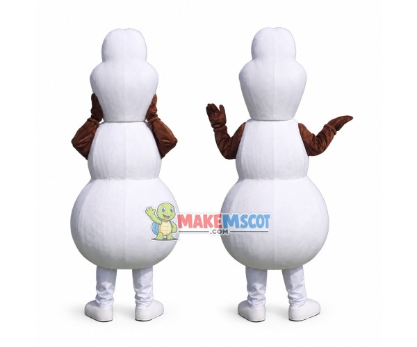 Smiling Olaf Mascot Costume Halloween Mascot Costume (US IN STOCK)
