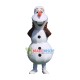 Smiling Olaf Mascot Costume Halloween Mascot Costume (US IN STOCK) Smiling Olaf Mascot Costume Halloween Mascot Costume (US IN STOCK)