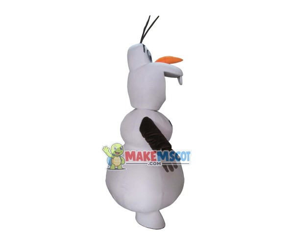 New Smiling Olaf Mascot Costume Halloween Mascot Costume