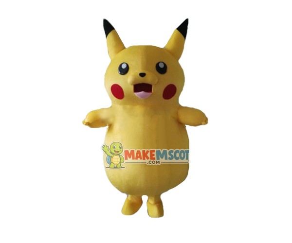 Pikachu Mascot Costume Cartoon Costume Pikachu Mascot Costume Cartoon Costume