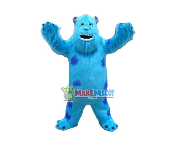 Sully Monster Mascot Costume Sully Monster Mascot Costume