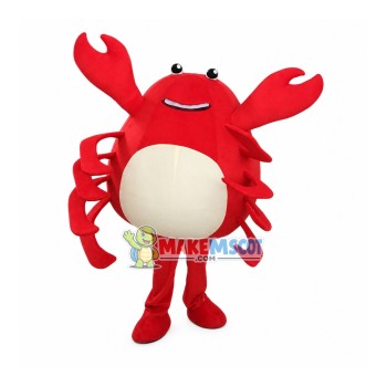 Darling Red Crab Granchio Mascot Costume Cartoon Character Mascot Darling Red Crab Granchio Mascot Costume Cartoon Character Mascot