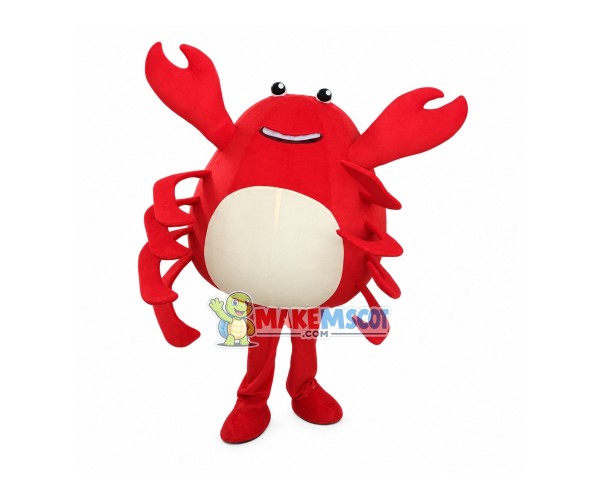 Darling Red Crab Granchio Mascot Costume Cartoon Character Mascot Darling Red Crab Granchio Mascot Costume Cartoon Character Mascot