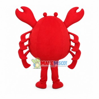 Darling Red Crab Granchio Mascot Costume Cartoon Character Mascot Darling Red Crab Granchio Mascot Costume Cartoon Character Mascot
