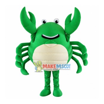 Green Crab Mascot Costume Adult Crab Costume Green Crab Mascot Costume Adult Crab Costume