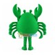 Green Crab Mascot Costume Adult Crab Costume Green Crab Mascot Costume Adult Crab Costume