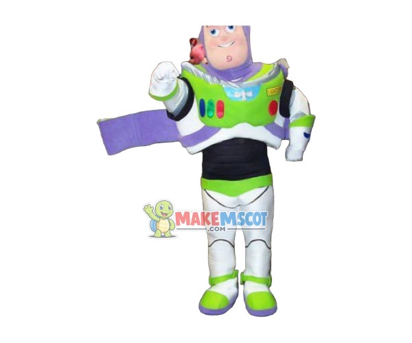 Buzz Lightyear Mascot Cartoon Fancy Dress Mascot Costume Buzz Lightyear Mascot Cartoon Fancy Dress Mascot Costume