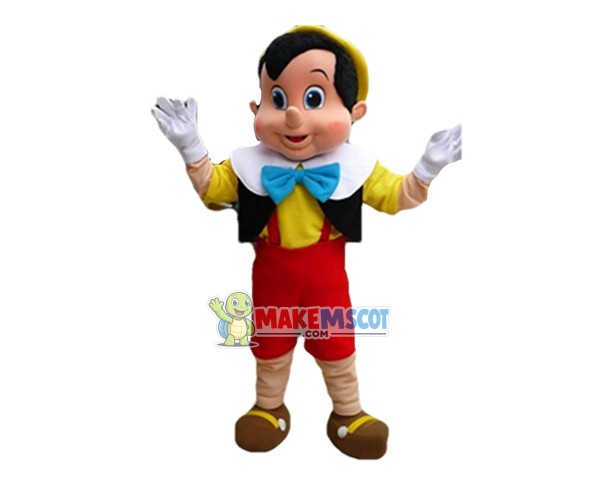 Giant Pinocchio Mascot Costume Giant Pinocchio Mascot Costume
