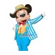Disney Navy Blue Mickey Mouse Mascot Costume Party Game Adult Size Fancy Dress
