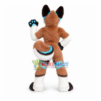 Long Fur Husky Dog Fox Fursuit Mascot Costume Suit Cosplay Dress Adults Parade Long Fur Husky Dog Fox Fursuit Mascot Costume Suit Cosplay Dress Adults Parade