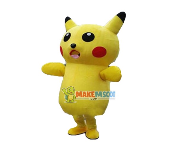 Pikachu Mascot Costume Cartoon Costume Pikachu Mascot Costume Cartoon Costume