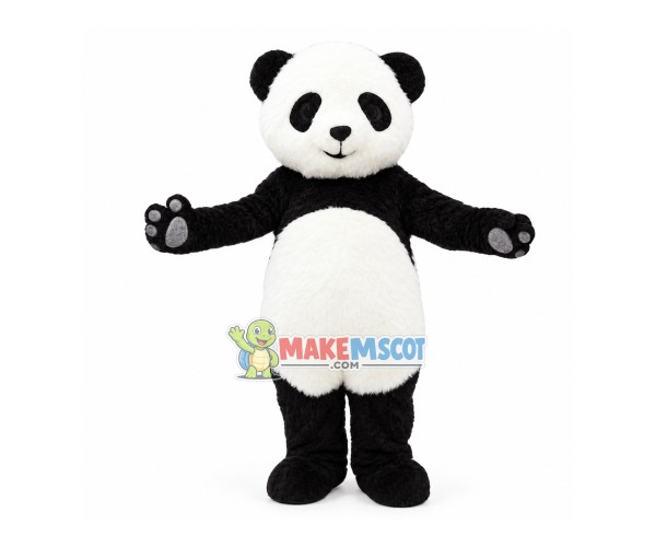 Halloween Panda Mascot Costume Halloween Panda Mascot Costume