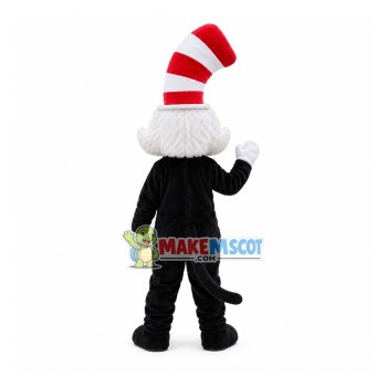 Halloween Mascot Black Magic Cat Mascot Costume Halloween Mascot Black Magic Cat Mascot Costume