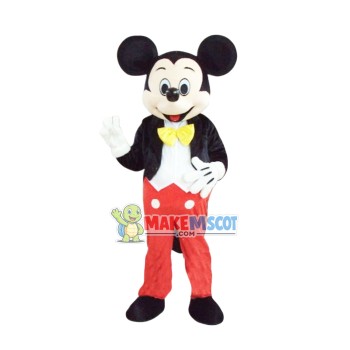 Mickey Mouse Ace Mickey Mascot Costume Cartoon Character