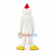 Hotsale Halloween White Chicken Rooster Mascot Costume Dress Adult Size New