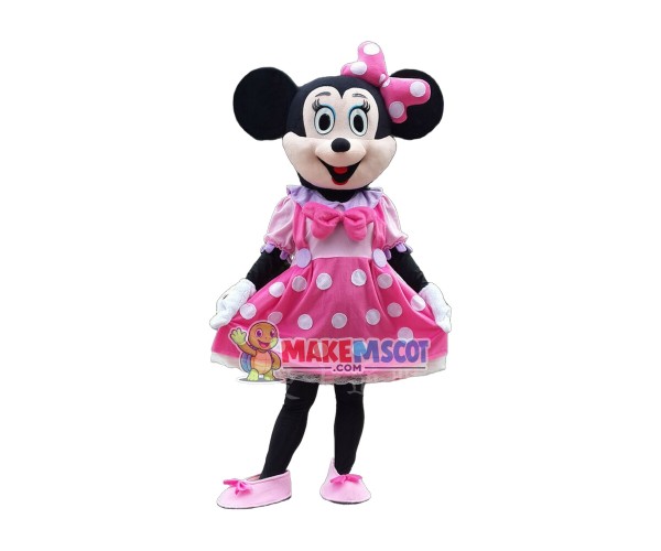 Mickey Mouse and Minnie Mouse Disney Mascot Costume