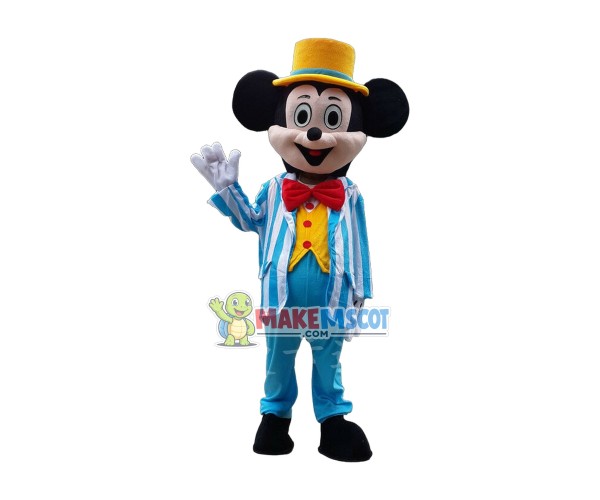 Mickey Mouse and Minnie Mouse Disney Mascot Costume