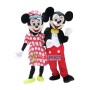 Mickey Mouse and Minnie Mouse Disney Mascot Costume