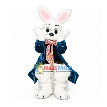 Dark Green Wendell Rabbit Mascot Costume Dark Green Wendell Rabbit Mascot Costume