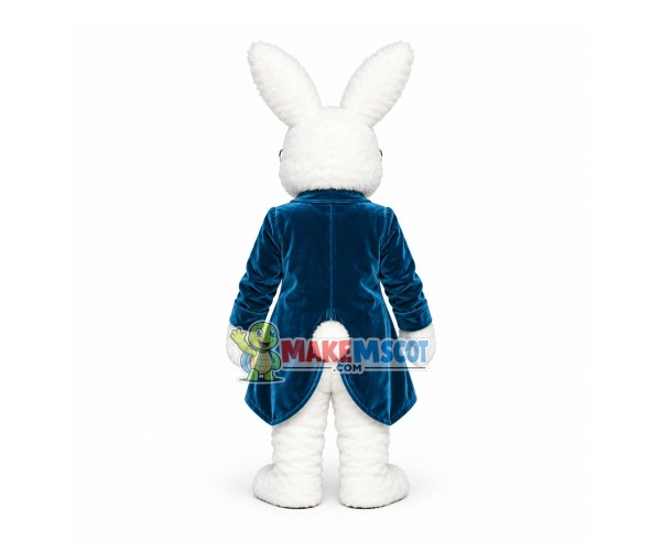 Dark Green Wendell Rabbit Mascot Costume Dark Green Wendell Rabbit Mascot Costume