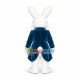 Dark Green Wendell Rabbit Mascot Costume Dark Green Wendell Rabbit Mascot Costume