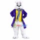 Adult Purple Wendell Rabbit Mascot Costume Adult Purple Wendell Rabbit Mascot Costume