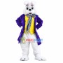 Adult Purple Wendell Rabbit Mascot Costume