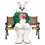 Green Wendell Rabbit Mascot Costume