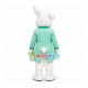 Light Green Suit Rabbit Mascot Costume Light Green Suit Rabbit Mascot Costume