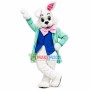 Light Green Suit Rabbit Mascot Costume