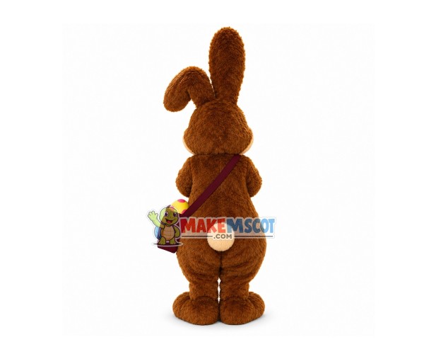 Brown Rabbit Mascot Costume Brown Rabbit Mascot Costume