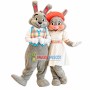 Easter Couple Rabbit Mascot Costume