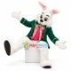 Adult Green Wendell Rabbit Mascot Costume Adult Green Wendell Rabbit Mascot Costume