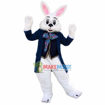 Wendell Rabbit Mascot Costume Wendell Rabbit Mascot Costume