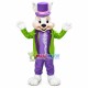 Green Suit Rabbit Mascot Costume Green Suit Rabbit Mascot Costume