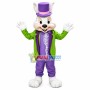 Green Suit Rabbit Mascot Costume