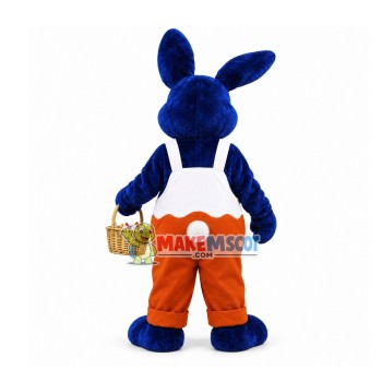 Cute Blue Rabbit Mascot Costume Cute Blue Rabbit Mascot Costume
