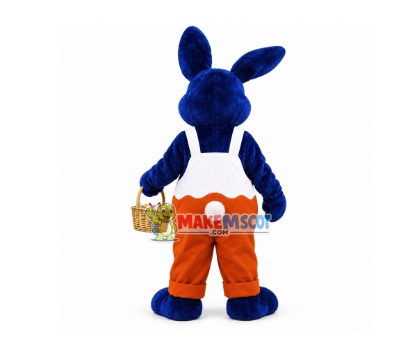 Cute Blue Rabbit Mascot Costume Cute Blue Rabbit Mascot Costume