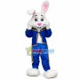 Blue Set Rabbit Mascot Costume