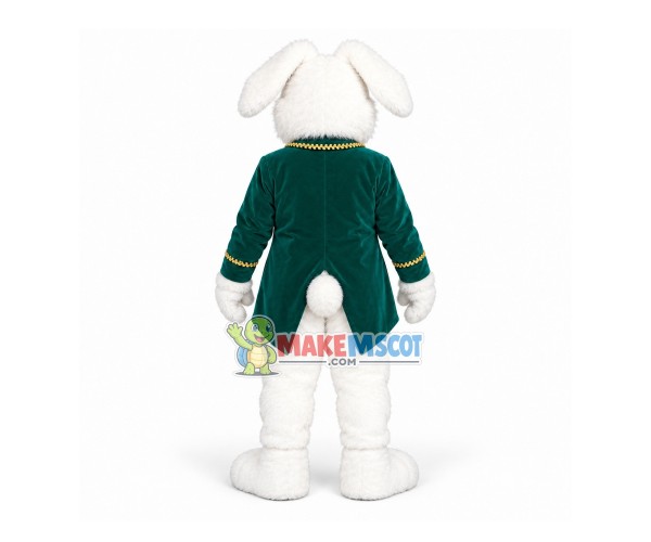 Soft Green Wendell Rabbit Mascot Costume Soft Green Wendell Rabbit Mascot Costume