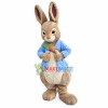 Realistic Peter Rabbit Mascot Costume